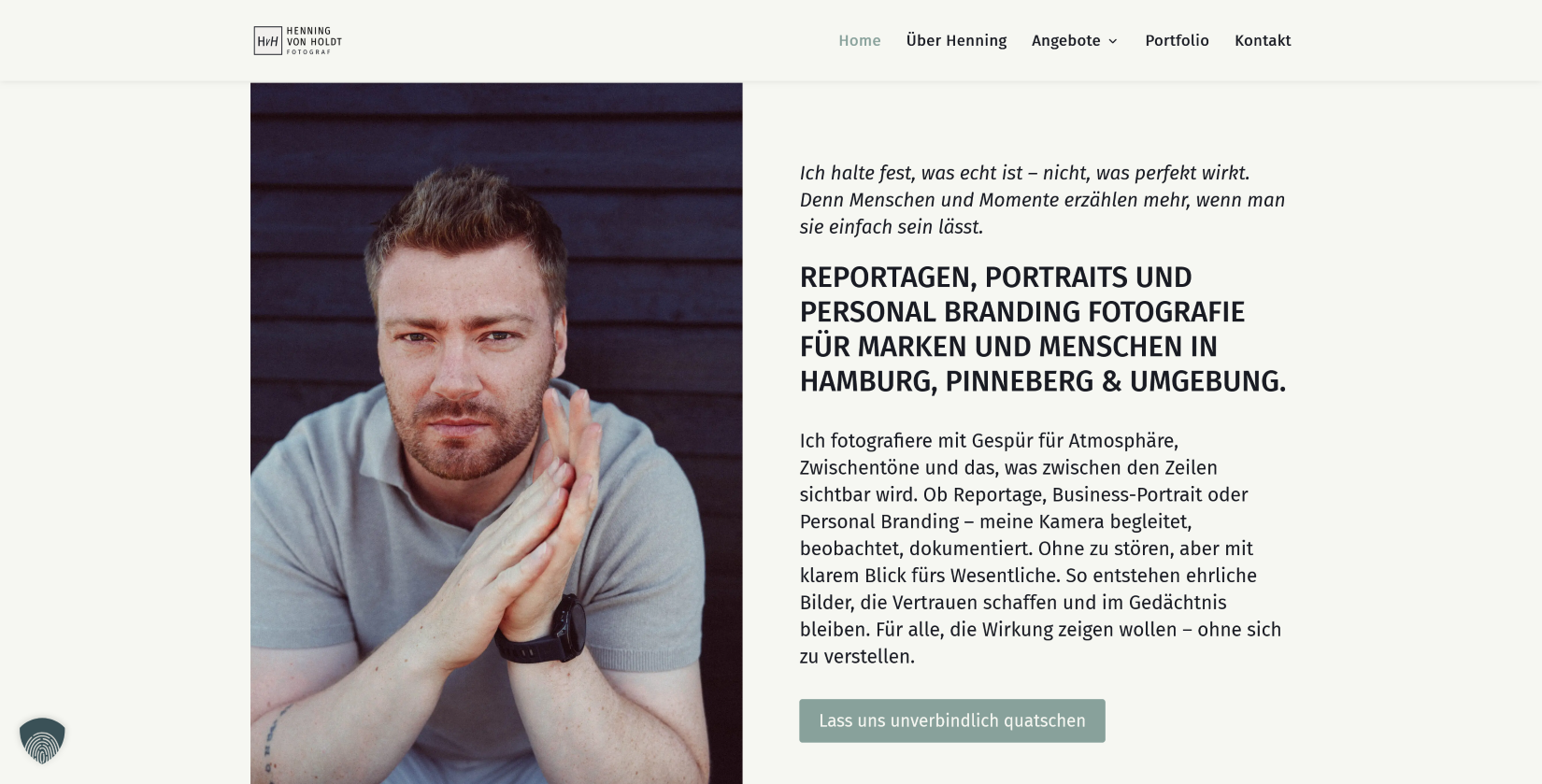 Strategisches Webdesign fuer Henning von Holdt_Case Study